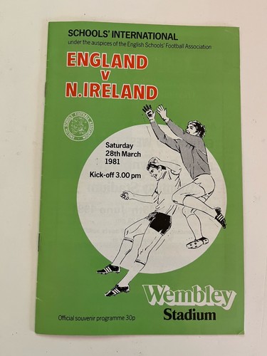 England schoolboys northern - england,
