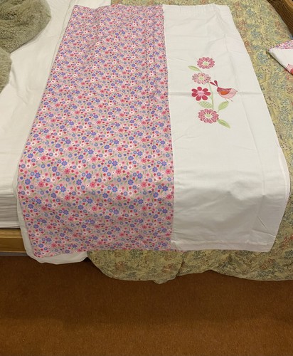 Dunelm songbird ditsy pink - ditsy,