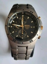 Seiko Titanium chronograph