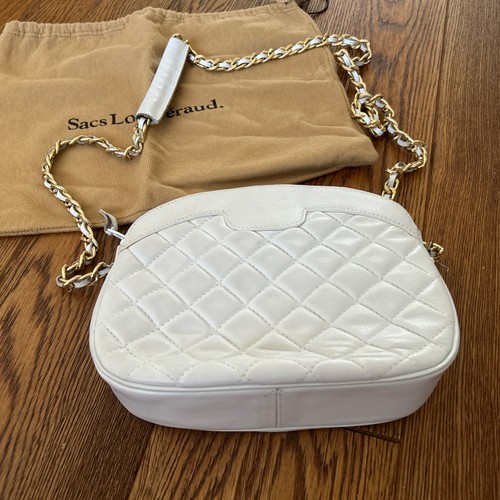 Louis feraud white quilted - louis,