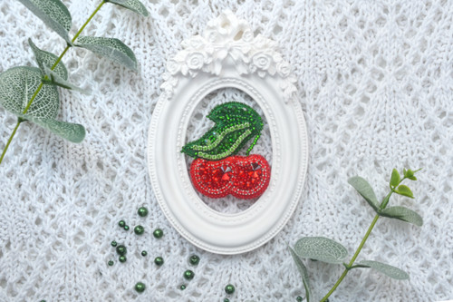 Tela artis brooch making - tela,