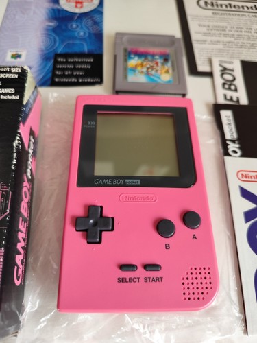 Game boy pocket with - with, mario