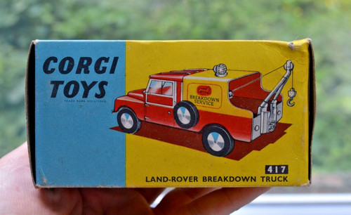 Vintage corgi 417 landrover - corgi,