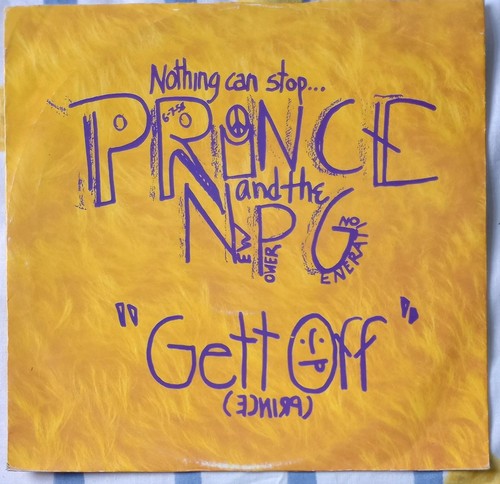 Prince gett off 12 vinyl - prince,