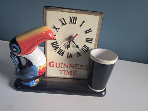 Guinness enesco toucan - guinness, clock