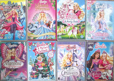 Eight Barbie DVDs