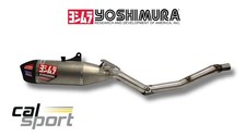 Yoshimura Suzuki DRZ4S 2025 Exhaust RS12 Race Slip On Stainless Steel & Alu