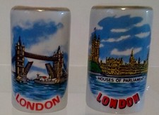 London Novelty Salt & Pepper Shakers (Mismatched)