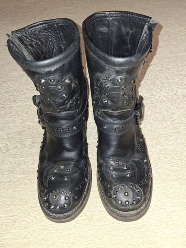 Womens ash studded boot - studded, shoe