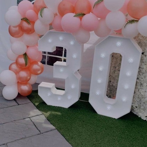 4ft light number hire - 4ft, up