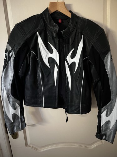 Ladies leather motorcycle - ladies,