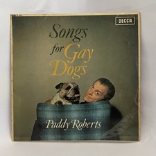 Rare - Paddy Roberts - Songs For Gay Dogs 1963 12” Vinyl LP - Decca Records