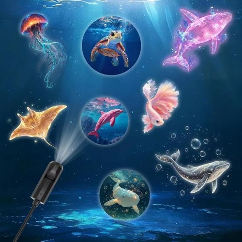 Ocean theme projector night - projector,
