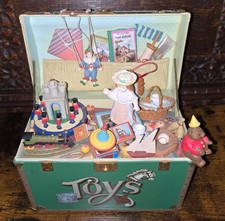 Enesco Toy Symphony Music Box - 1989 Treasure Chest of Toys  Working Musical
