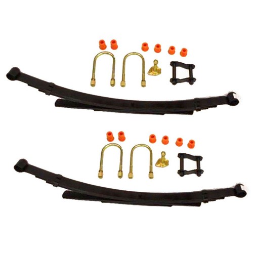 Pair rear leaf springs - pair,