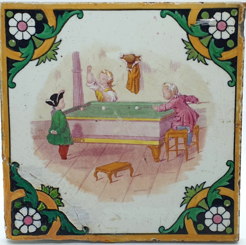Arts crafts minton tile - crafts,
