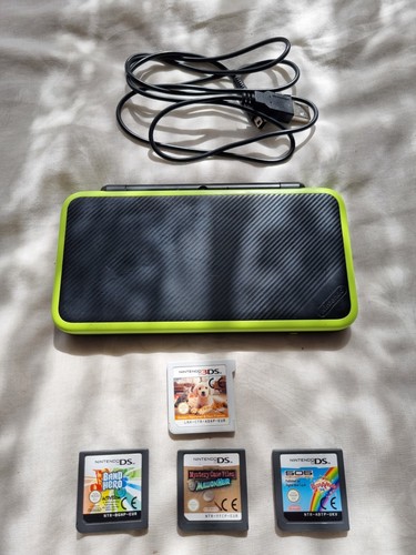 Nintendo 2ds black lime - xl, black/lime