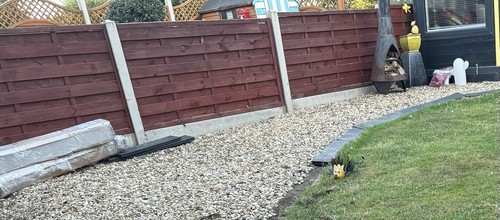 Five garden fence - five,
