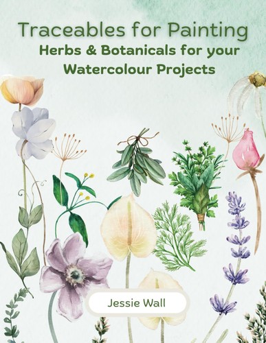 Traceables for painting herbs - painting,