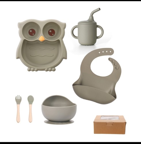 Baby silicone feeding set - baby,