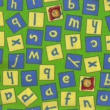 Paddington Bear Green Alphabet