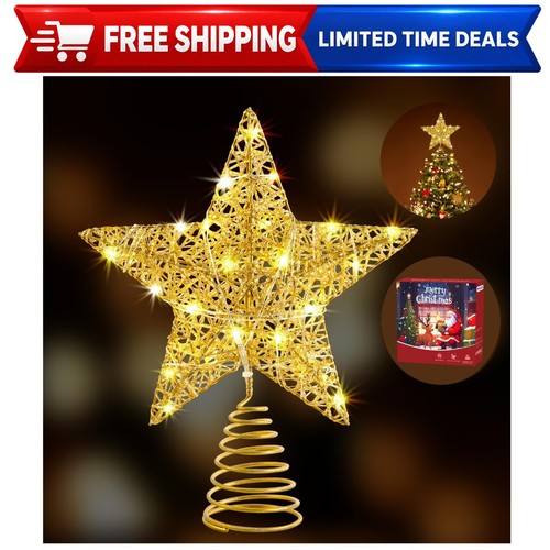 Christmas tree topper - christmas, star