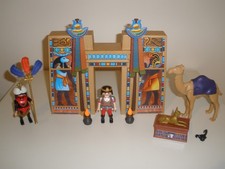 Playmobil Egyptian Temple with Secret Tombs & Artifacts, Complete.