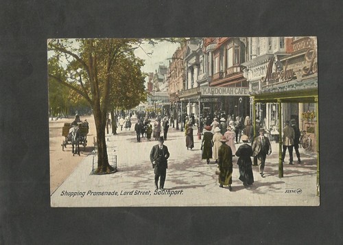 Postcard lancashire southport - lancashire,