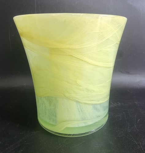 Glass orchid plant pot lime - orchid,