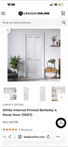Berkeley white internal - berkeley, door