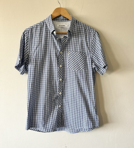 Ben sherman blue white gingham - sherman,