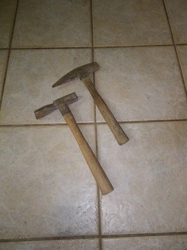 Vintage rock hammers - 2,