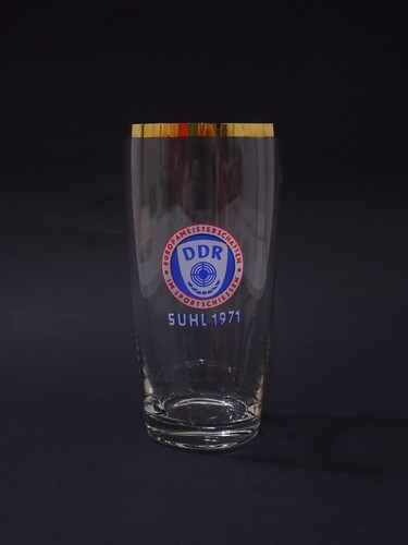 Gdr design beer glass suhl - gdr,