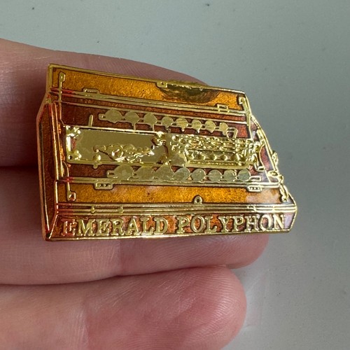 Vtg emerald polyphon music - polyphon, box