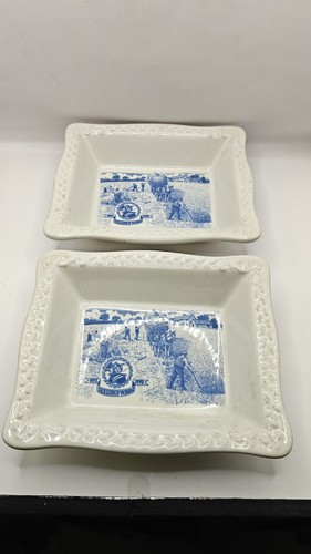 Pair bowls vintage - bowls,