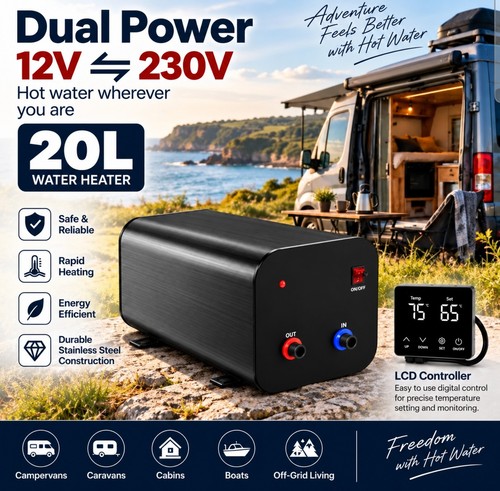 Campervan 12v 230v - campervan, dual