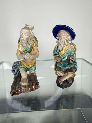 Pair antique chinese - antique, pottery