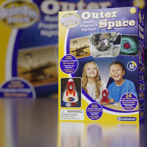 Outer space rocket projector - outer,