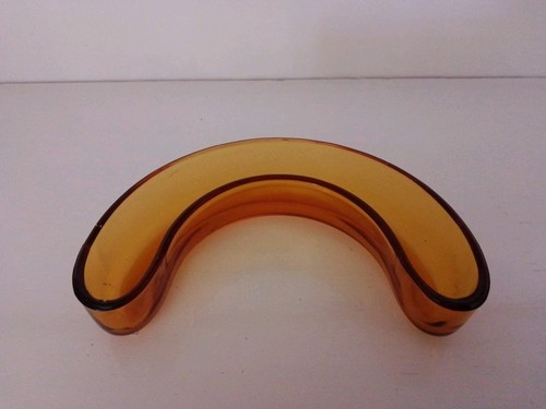 1930 bagley amber glass - amber,