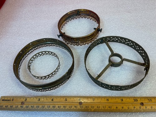 Antique brass hanging oil - 4,