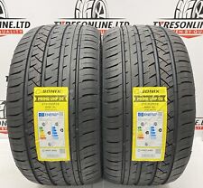 2 X 275 35 18 SONIX 99W XL 275/35ZR18 M+S BRAND NEW TYRES C B RATED TYRE 2753518