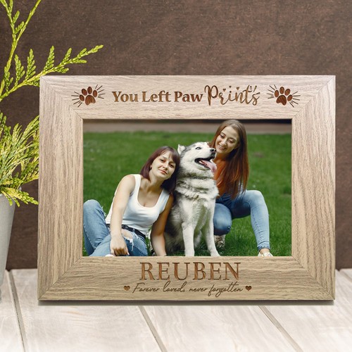 Personalised wooden pet photo - personalised,