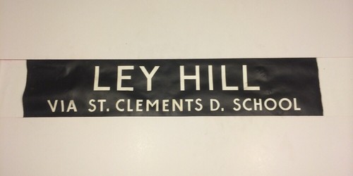 Amersham vintage bus blind - vintage,
