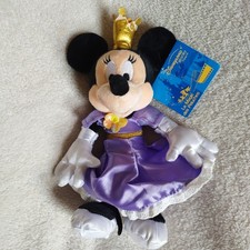 Disney Parks Royal Queen of France Minnie Mouse Plush Toy - tagged