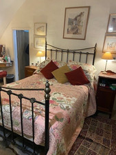 Metal frame bed double and Tempur Mattress