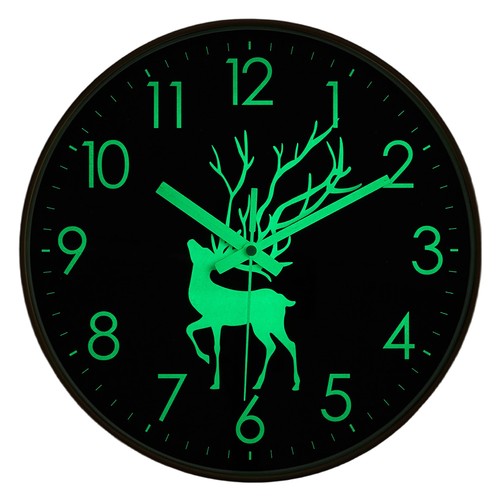 Wall clock luminous nordic - wall,