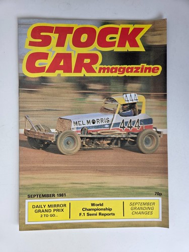 Stock car magazine september - car,