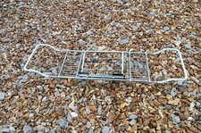 VINTAGE CHROME BATH RACK /