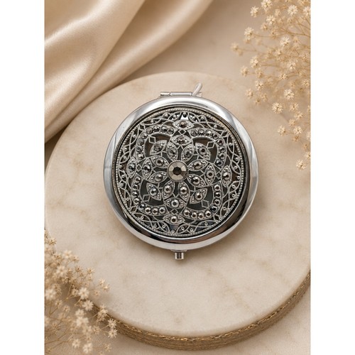 Monet silver tone filigree - tone,