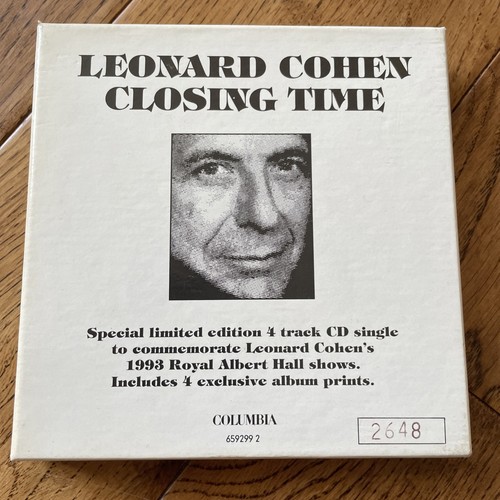 Leonard cohen closing time - leonard,